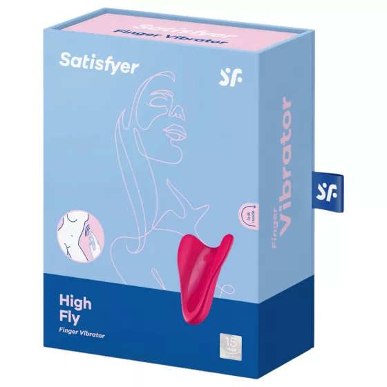 Satisfyer High Fly - rechargeable, waterproof clitoral vibrator (pink)