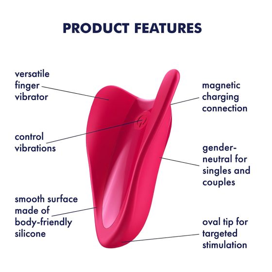 Satisfyer High Fly - Rechargeable, Waterproof Clitoral Vibrator (Pink)
