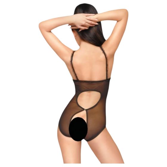 Penthouse Ignite: Open Lace Body (Black)