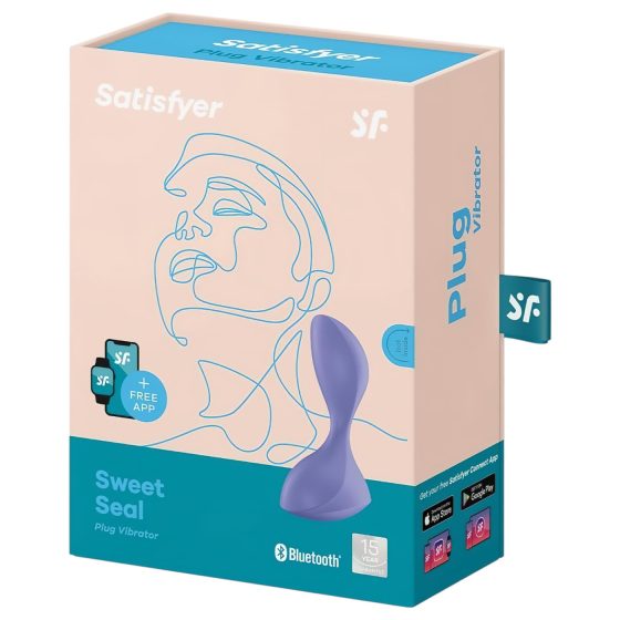 / Satisfyer Sweet Seal - Smart Anal Vibrator (Purple)