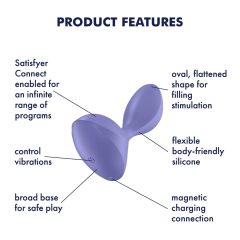 / Satisfyer Sweet Seal - Smart Anal Vibrator (Purple)