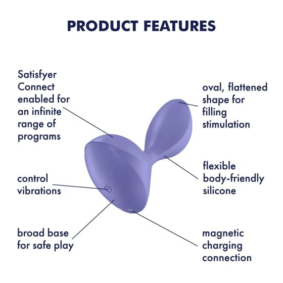 / Satisfyer Sweet Seal - Smart Anal Vibrator (Purple)