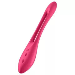   Satisfyer Elastic Joy - Red Rechargeable Flexible Couple's Vibrator