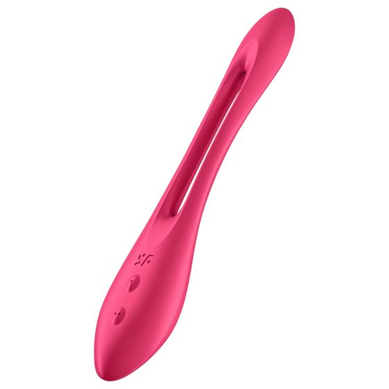 Satisfyer Elastic Joy - Red Rechargeable Flexible Couple's Vibrator