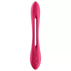   Satisfyer Elastic Joy - Red Rechargeable Flexible Couple's Vibrator