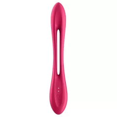   Satisfyer Elastic Joy - Red Rechargeable Flexible Couple's Vibrator