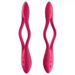   Satisfyer Elastic Joy - Red Rechargeable Flexible Couple's Vibrator