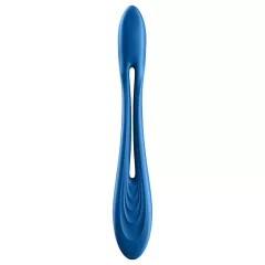   Satisfyer Elastic Game - Rechargeable Flexible Couple's Vibrator (Blue)