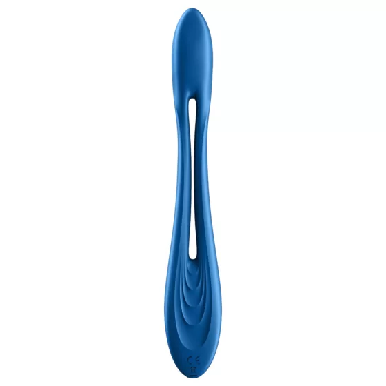 Satisfyer Elastic Game - Rechargeable Flexible Couple's Vibrator (Blue)