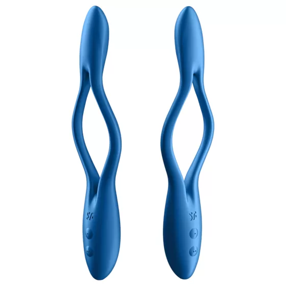 Satisfyer Elastic Game - Rechargeable Flexible Couple's Vibrator (Blue)