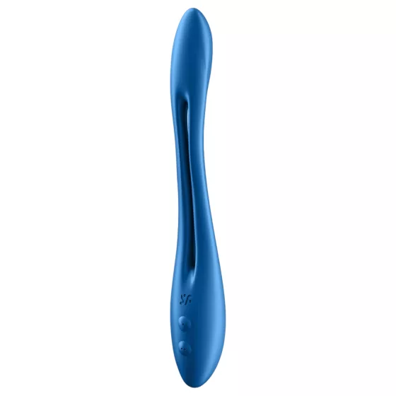 Satisfyer Elastic Game - Rechargeable Flexible Couple's Vibrator (Blue)
