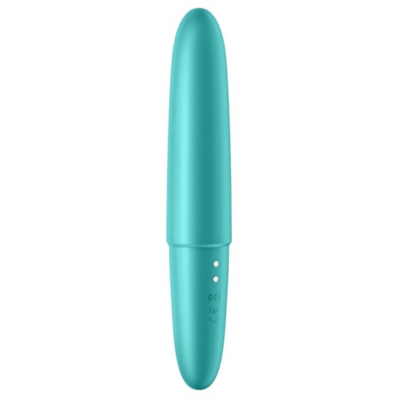 Satisfyer Ultra Power Bullet 6 - Waterproof Vibrator (Turquoise)