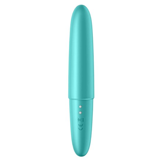Satisfyer Ultra Power Bullet 6 - Rechargeable, waterproof vibrator (turquoise)