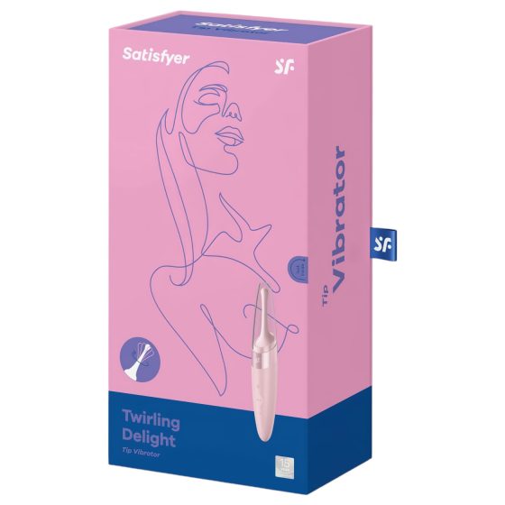 Satisfyer Twirling Delight - Waterproof Clitoral Vibrator (Pink)
