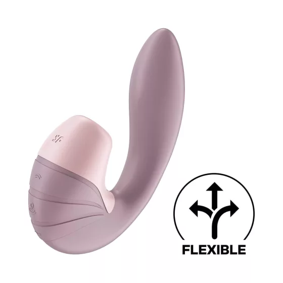Satisfyer Supernova - Rechargeable Air Pulse 2-in-1 Vibrator (Pink)
