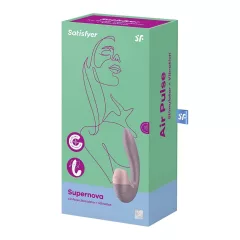   Satisfyer Supernova - Rechargeable Air Pulse 2-in-1 Vibrator (Pink)