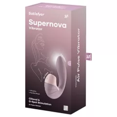   Satisfyer Supernova - rechargeable, air‑pulse 2‑in‑1 vibrator (pink)