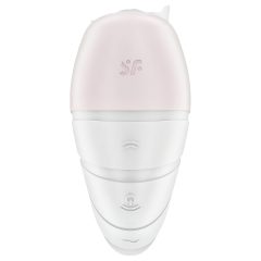   Satisfyer Supernova - Rechargeable Air-Pulse 2-in-1 Vibrator (White)