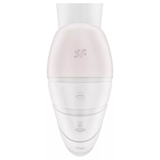 Satisfyer Supernova - rechargeable 2‑in‑1 air‑pulse vibrator (white)