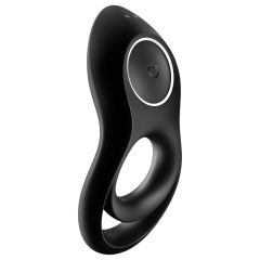   Satisfyer Legendary Duo - Rechargeable Vibrating Ring (Black)