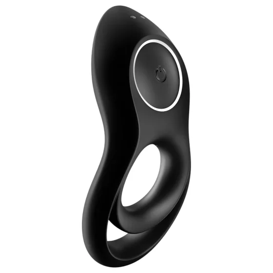 Satisfyer Legendary Duo - Rechargeable Vibrating Ring (Black)