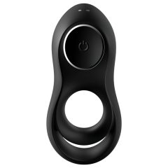   Satisfyer Legendary Duo - Rechargeable Vibrating Ring (Black)