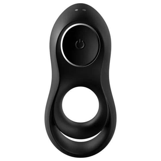 Satisfyer Legendary Duo - Rechargeable Vibrating Ring (Black)