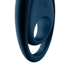 Satisfyer Glorious Duo - vibrating penis ring (blue)