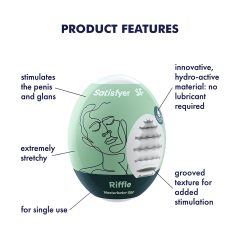 Satisfyer Egg Riffle - Solo Pleasure Toy (1pc)