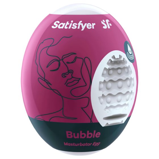 Satisfyer Egg Bubble - Egg Masturbator (1 Piece)