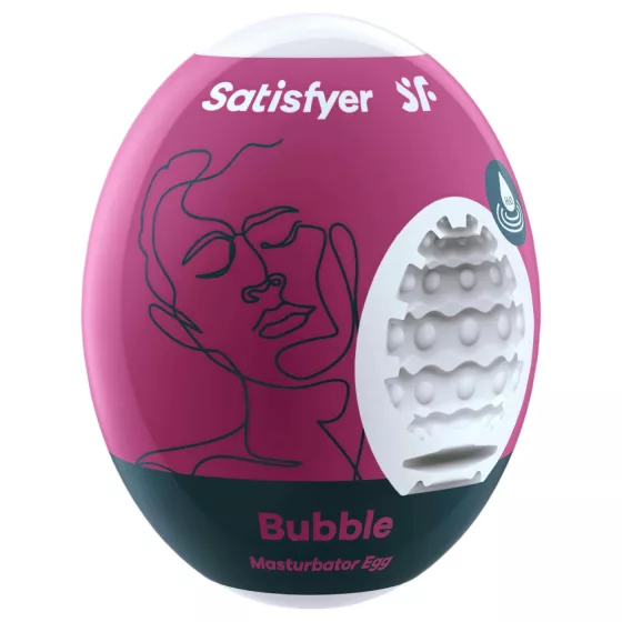 Satisfyer Egg Bubble - Egg Masturbator (1 Piece)