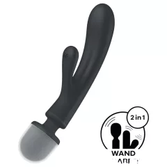   Satisfyer Triple Lover - G-spot and massager vibrator (silver)