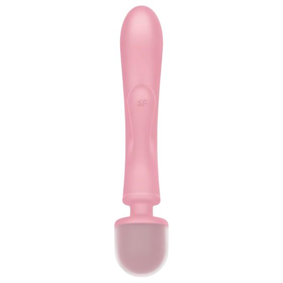 Satisfyer Triple Lover - G-spot and massager vibrator (pink)