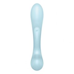 Satisfyer Triple Oh - cordless vibrator with wand (blue)