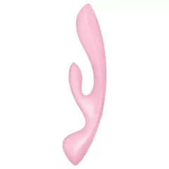   Satisfyer Triple Oh - rechargeable clitoral-arm vibrator (pink)