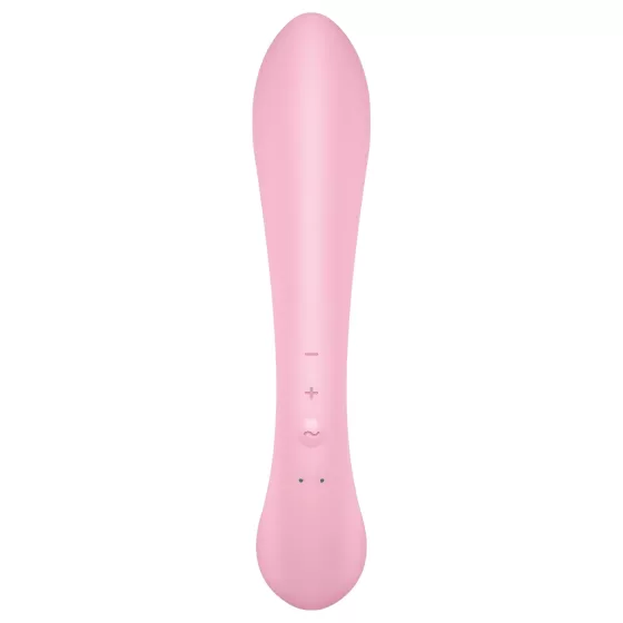 Satisfyer Triple Oh - rechargeable clitoral-arm vibrator (pink)