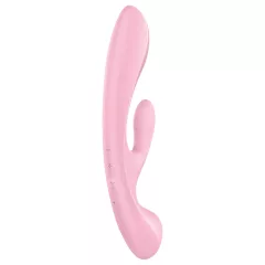   Satisfyer Triple Oh - rechargeable clitoral-arm vibrator (pink)