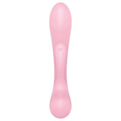   Satisfyer Triple Oh - Rechargeable Pink Vibrator with Clitoral Arm
