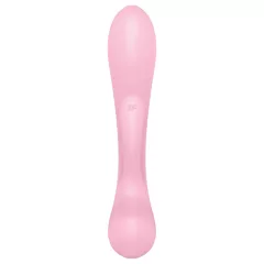   Satisfyer Triple Oh - rechargeable clitoral-arm vibrator (pink)