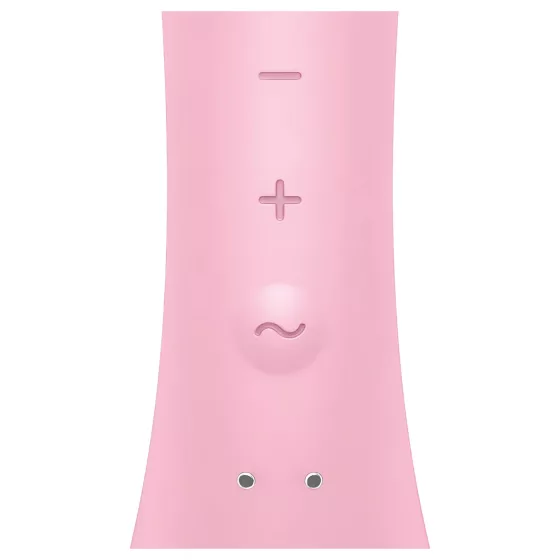Satisfyer Triple Oh - rechargeable clitoral-arm vibrator (pink)