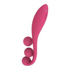   Satisfyer Tri Ball 1 - rechargeable multifunction vibrator (red)