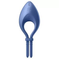 Satisfyer Bullseye - Smart Vibrating Penis Ring (Blue)