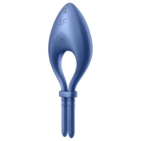 Satisfyer Bullseye - Smart Vibrating Penis Ring (Blue)