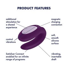   Satisfyer Partner Box 1 - rechargeable smart vibrator set (2 pieces)