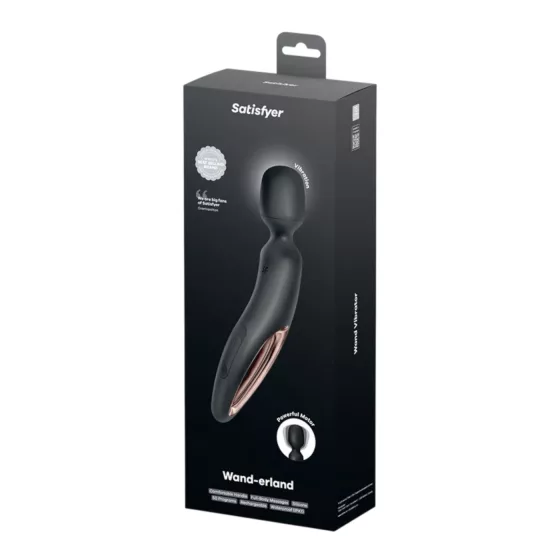 Satisfyer Wand-erland - Massaging Vibrator (Black)