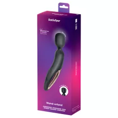 Satisfyer Wand-erland - massaging vibrator (black)