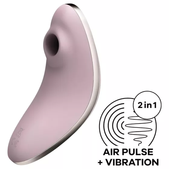 Satisfyer Vulva Lover 1 - Air Pulse Clitoral Vibrator (Violet)