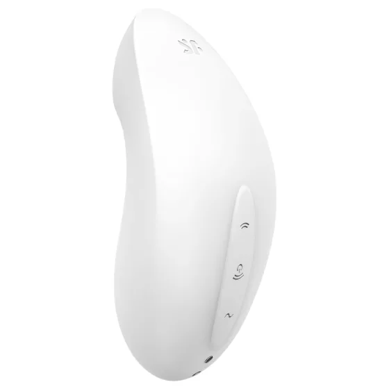 Satisfyer Vulva Lover 2 - air‑pulse clitoral vibrator (white)