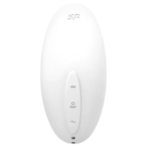 Satisfyer Vulva Lover 2 - air‑pulse clitoral vibrator (white)