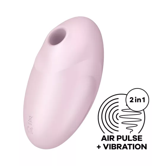 Satisfyer Vulva Lover 3 - rechargeable air‑pulse clitoral stimulator (pink)